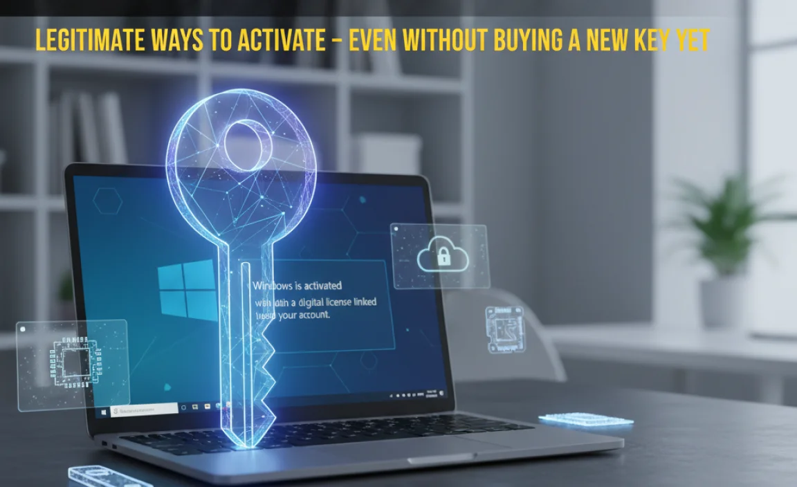 Legitimate Ways to Activate Windows 10 – Even Without Buying a New Key Yet