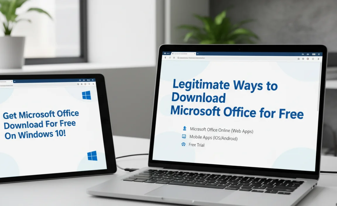Legitimate Ways to Download Microsoft Office for Free