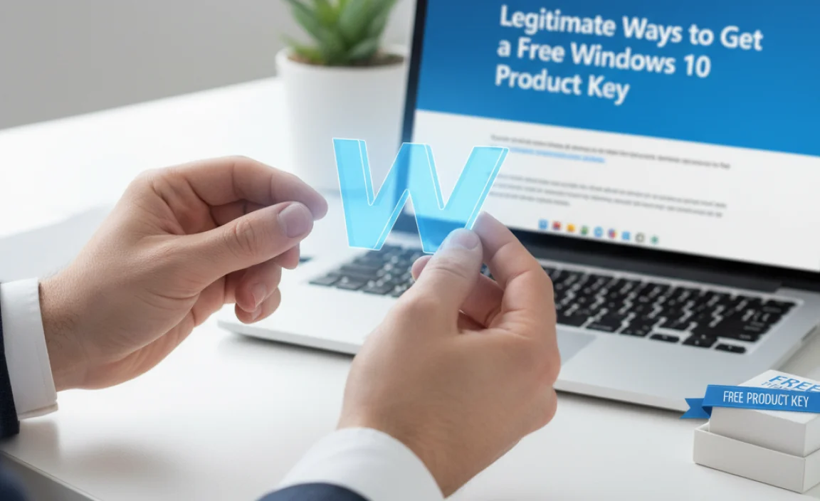 Legitimate Ways to Get a Free Windows 10 Product Key