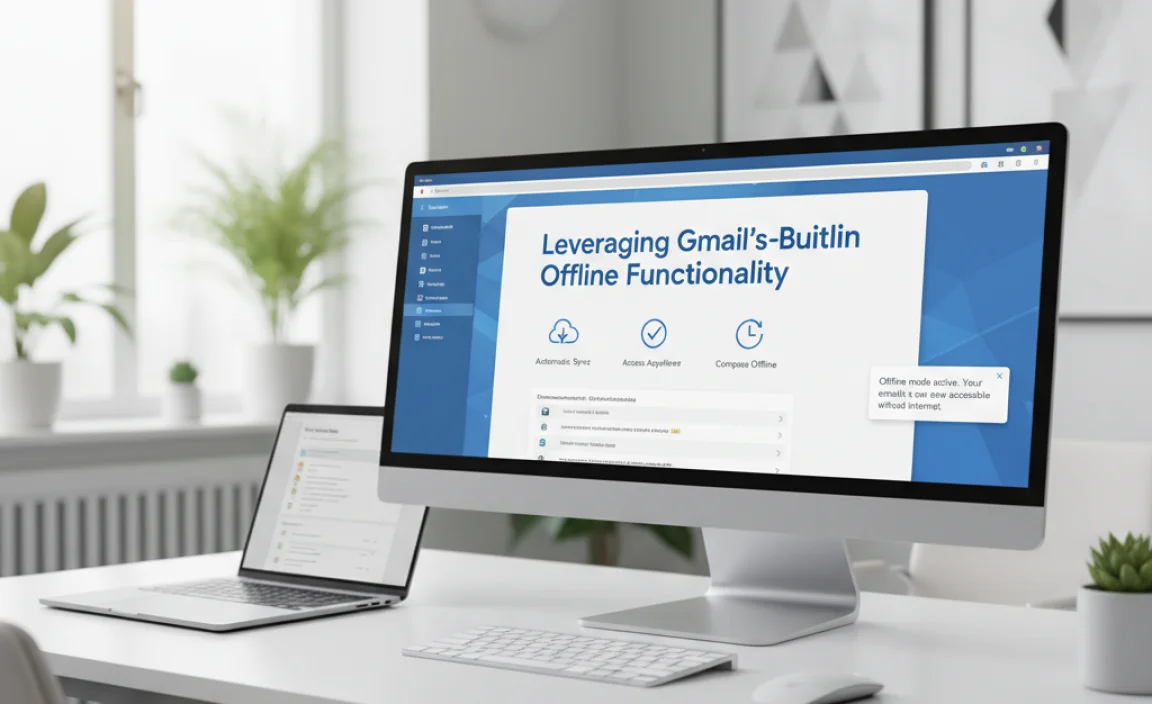 Leveraging Gmail&#8217;s Built-in Offline Functionality