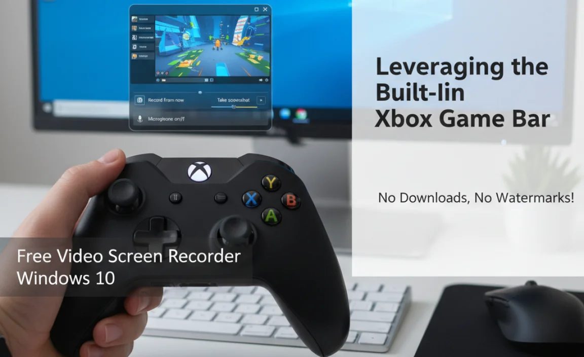 Leveraging the Built-in Xbox Game Bar