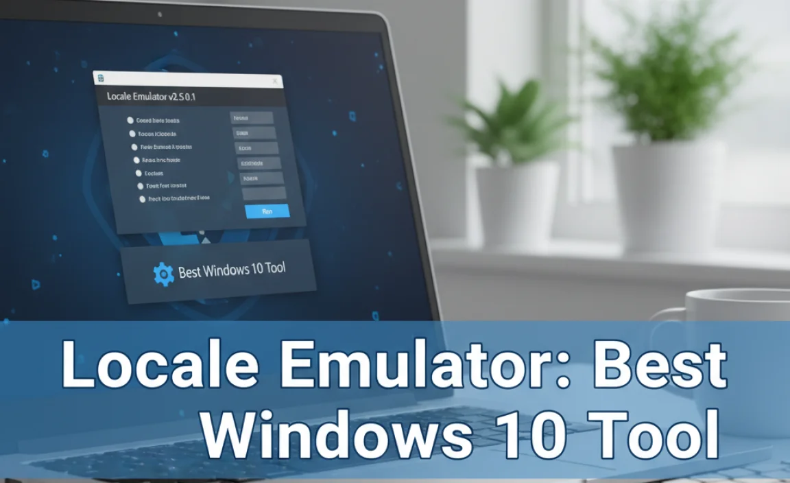 Locale Emulator: Best Windows 10 Tool