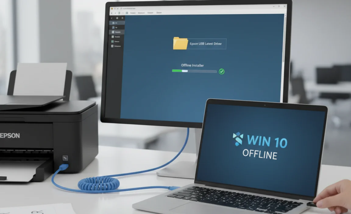 Locating the Epson USB Latest Driver for Windows 10 Offline Installer