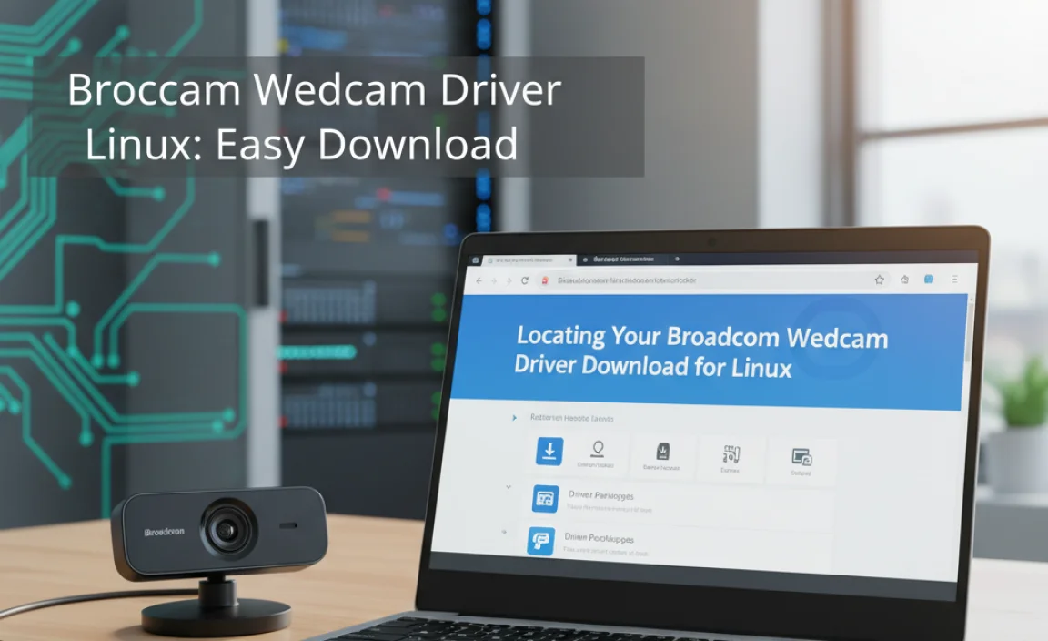 Locating Your Broadcom Webcam Driver Download for Linux