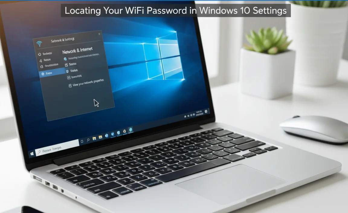 Locating Your WiFi Password in Windows 10 Settings