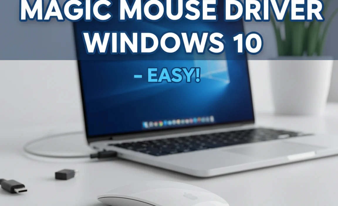 Magic Mouse Driver Windows 10 – Easy!