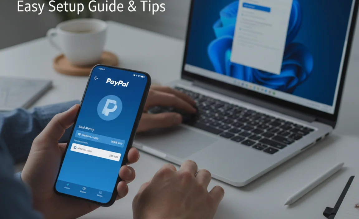 Making Transactions with PayPal on Windows 11