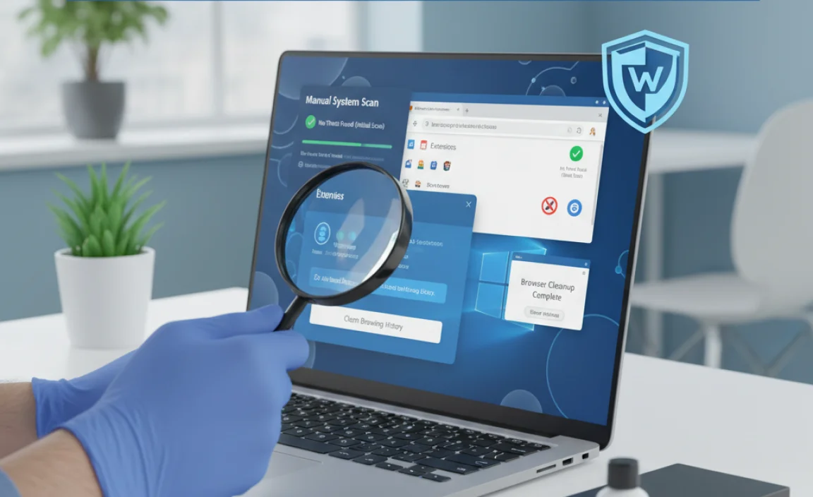 Manual Checks and Browser Cleanup