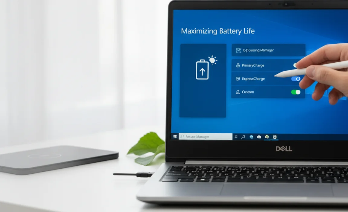 Maximizing Battery Life with Dell Power Manager