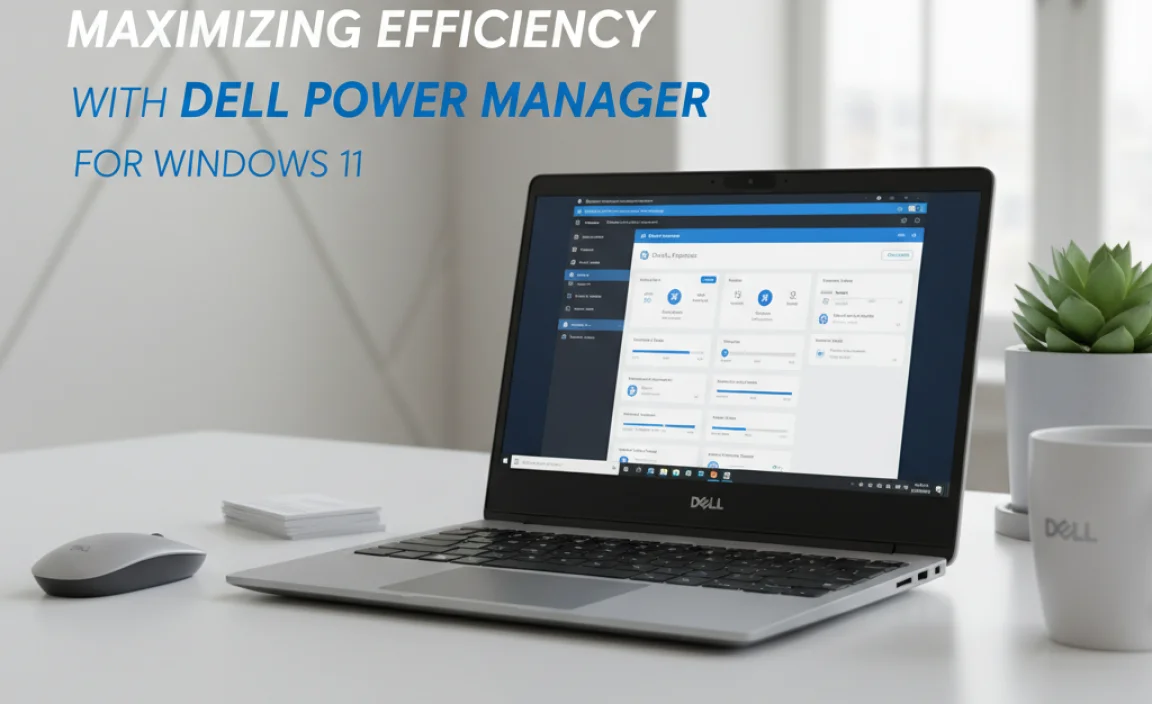 Maximizing Efficiency With Dell Power Manager For Windows 11
