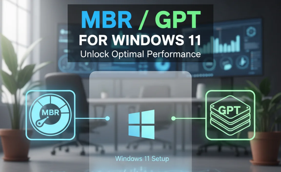 MBR or GPT for Windows 11