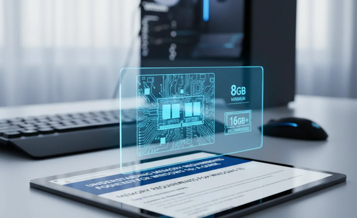 Memory Requirements for Windows 10
