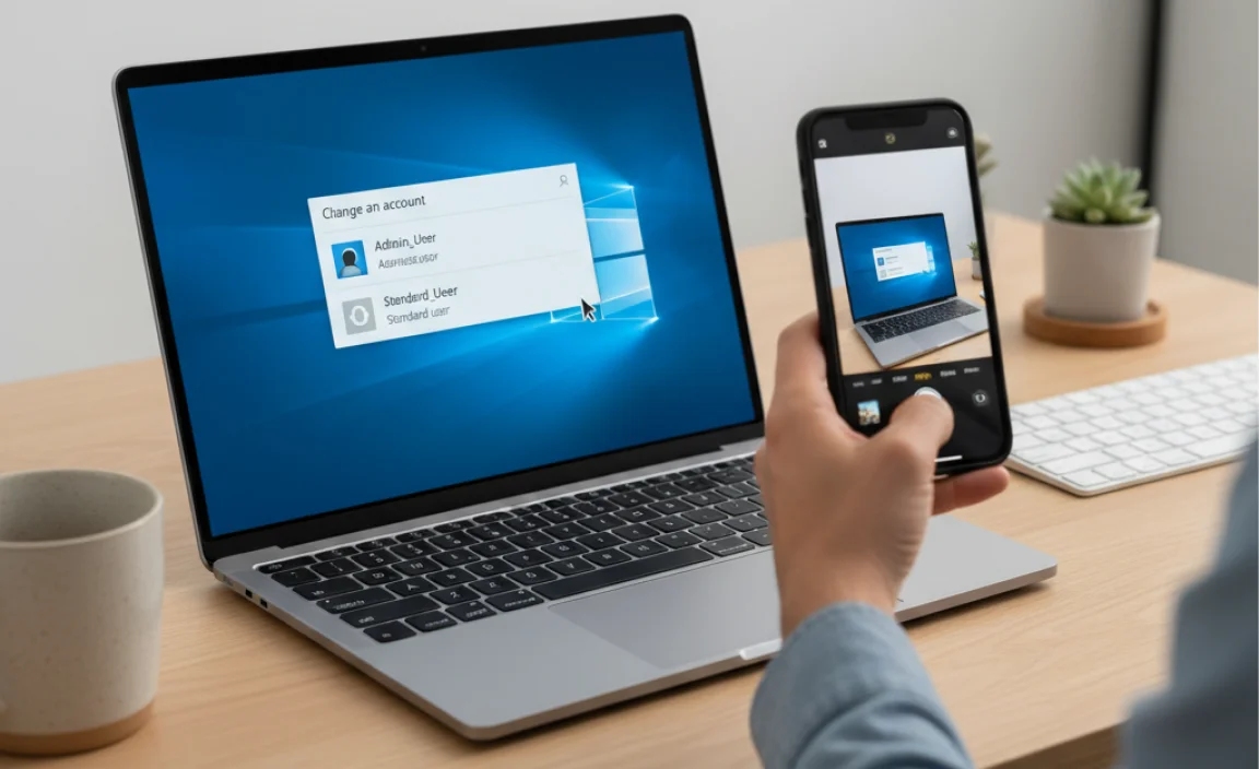 Method 1: Resetting Your Password Using Another Administrator Account