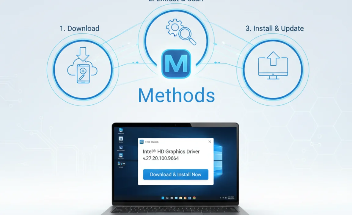 Methods to Download and Install Intel R HD Graphics Driver