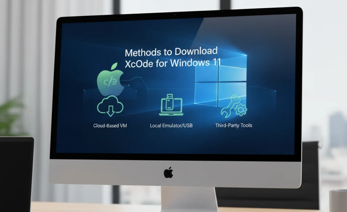 Methods to Download Xcode for Windows 11