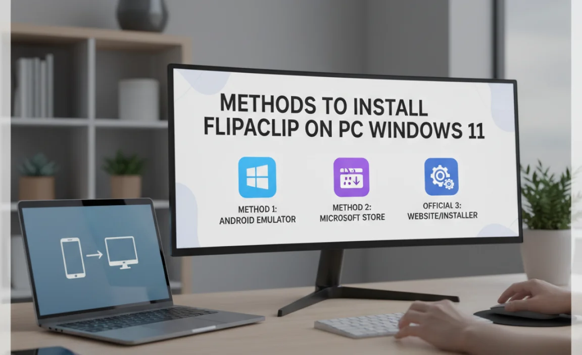 Methods to Install Flipaclip on PC Windows 11