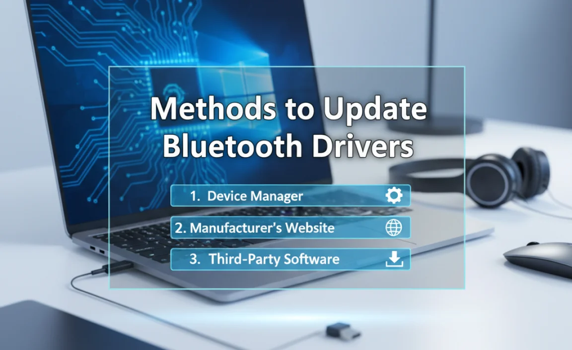 Methods to Update Bluetooth Drivers