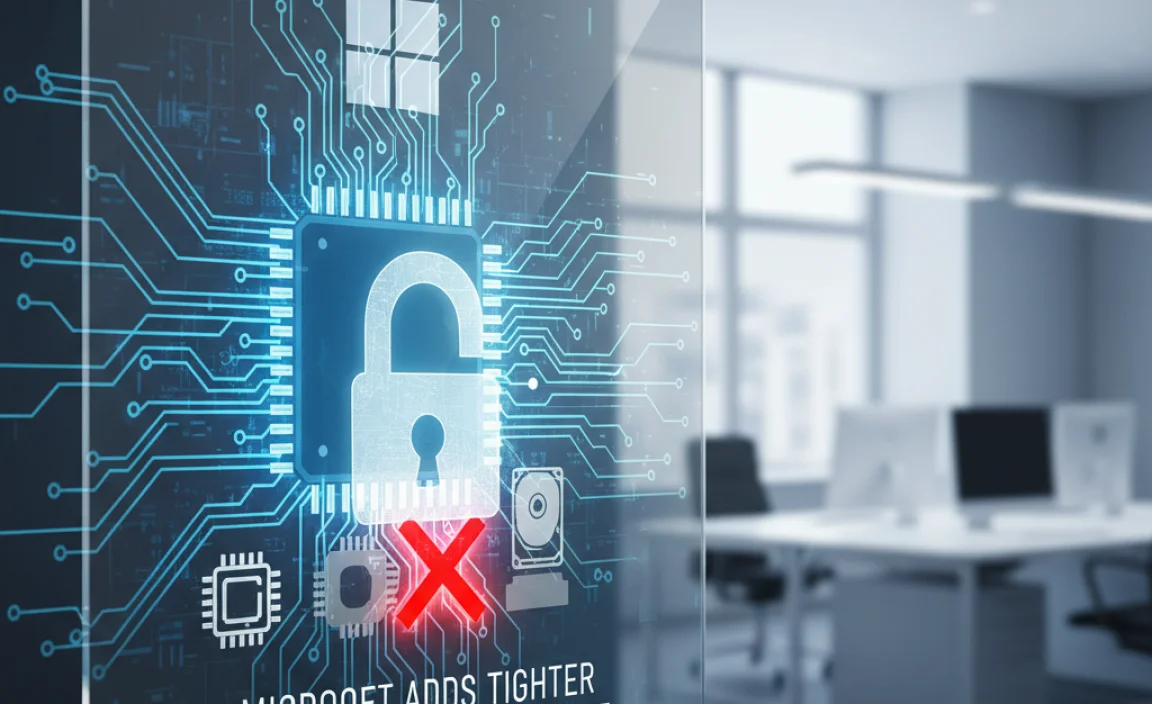 Microsoft Adds Tighter Hardware Requirement for Windows 11