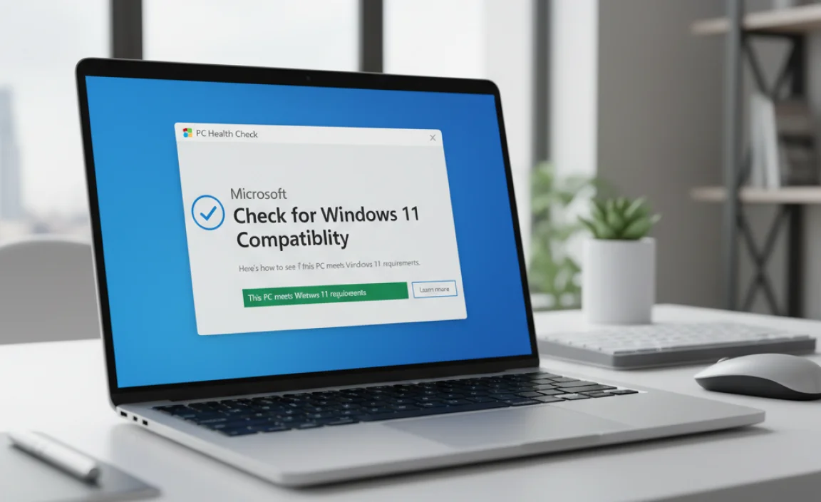 Microsoft Check for Windows 11 Compatibility