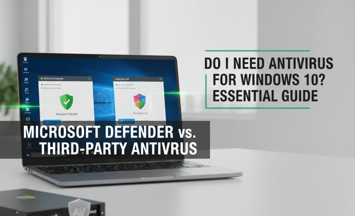 Microsoft Defender vs. Third-Party Antivirus: A Comparison
