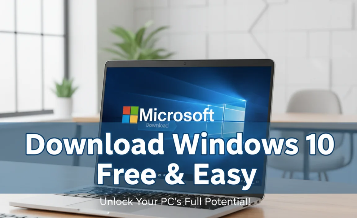 Microsoft Download Windows 10 Free & Easy
