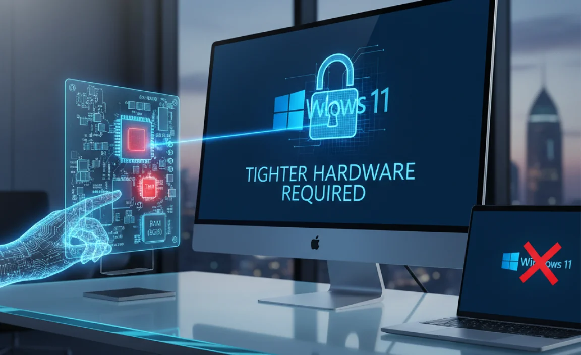 Microsoft Has Added A Tighter Hardware Requirement For Windows 11