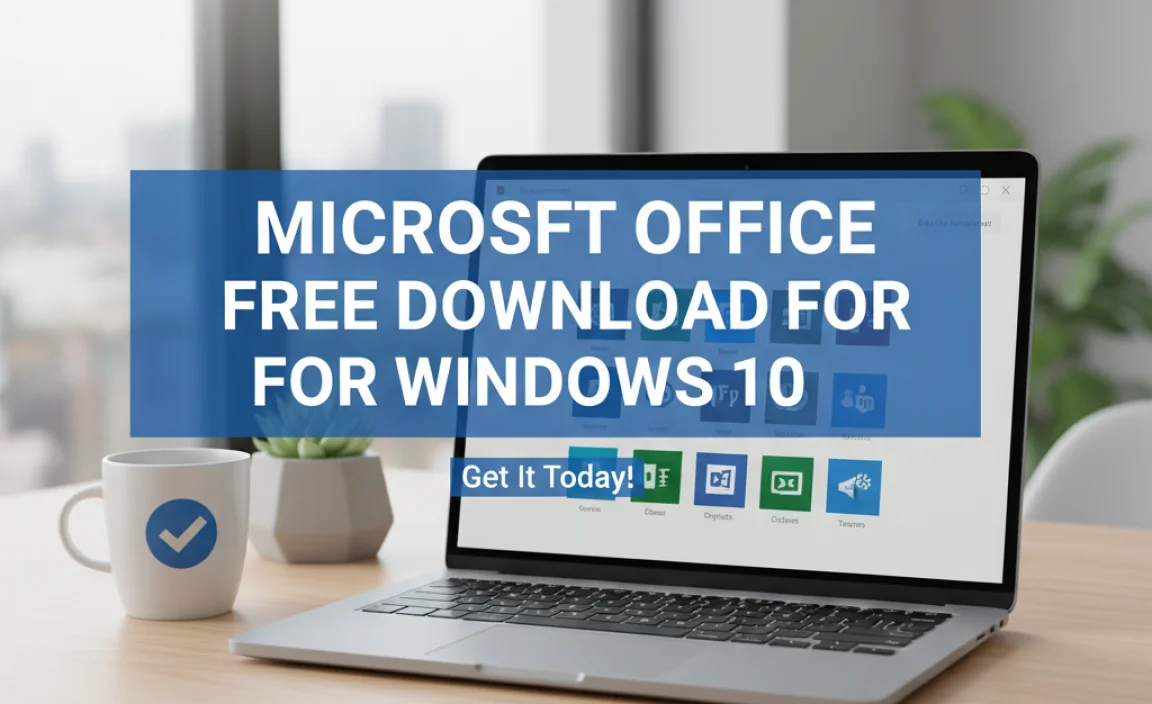 Microsoft Office Free Download for Windows 10