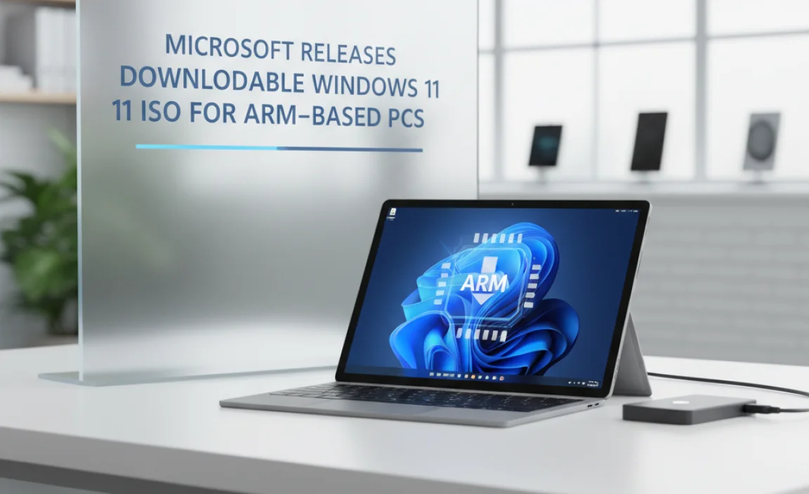 Microsoft Releases Downloadable Windows 11 Iso For Arm-Based Pcs