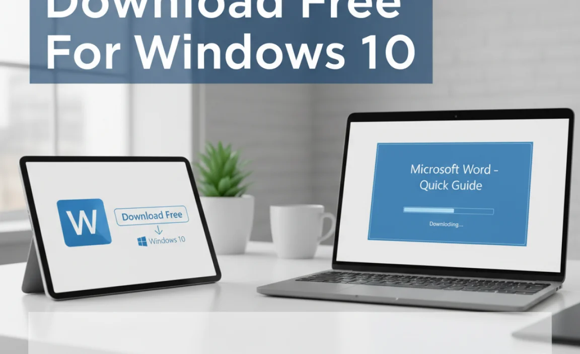 Microsoft Word Download Free for Windows 10