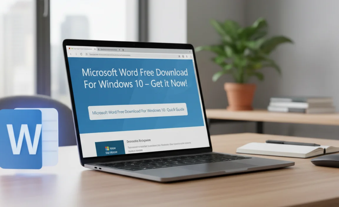Microsoft Word Free Download For Windows 10: Quick Guide