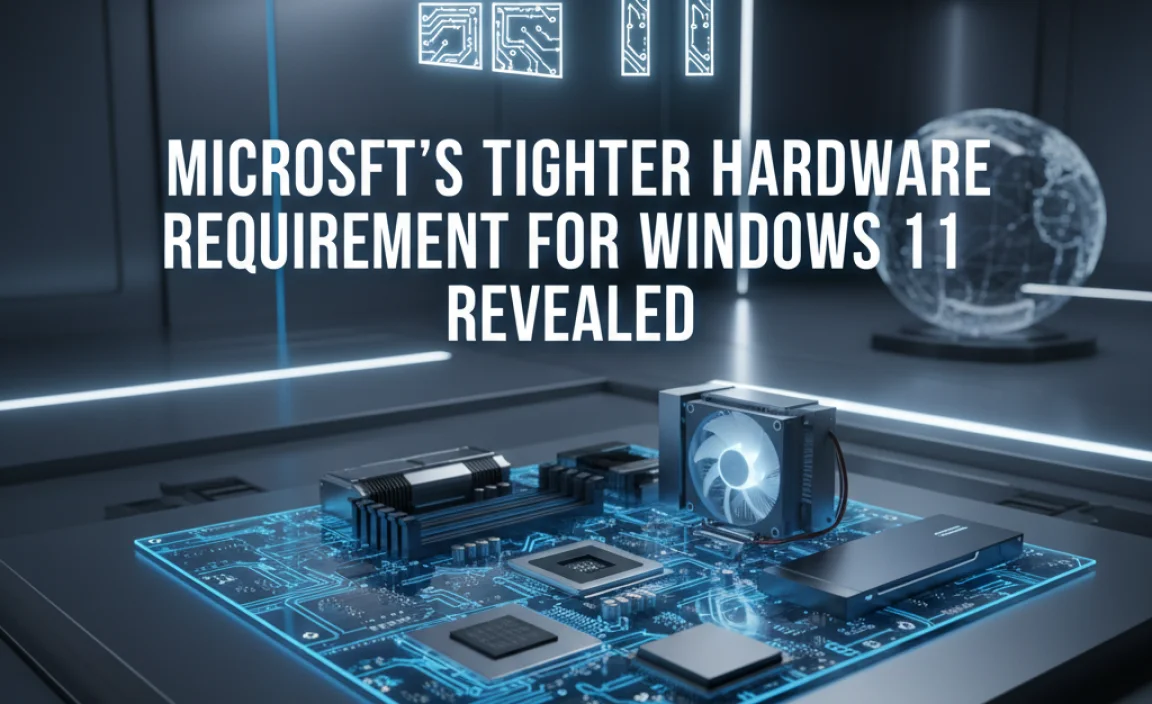 Microsoft’S Tighter Hardware Requirement For Windows 11 Revealed
