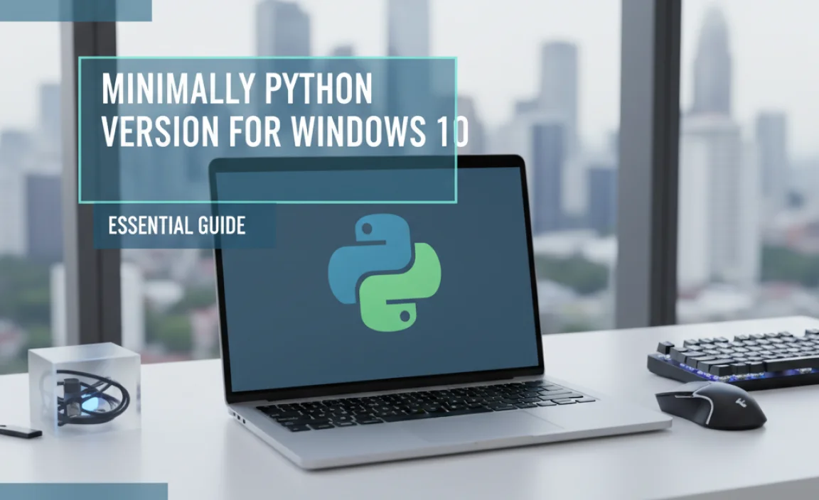 Minimally Python Version For Windows 10: Essential Guide