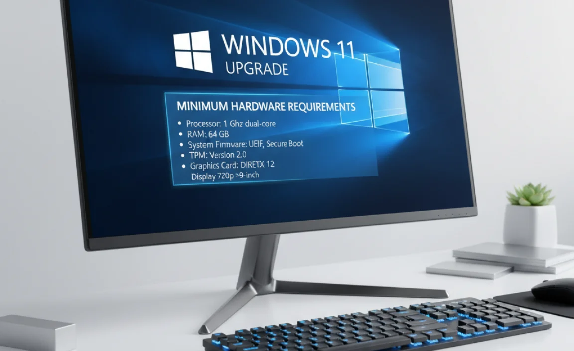 Minimum Hardware Requirements for Windows 11