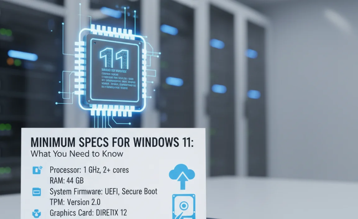 Minimum Specs for Windows 11: What You Need to Know