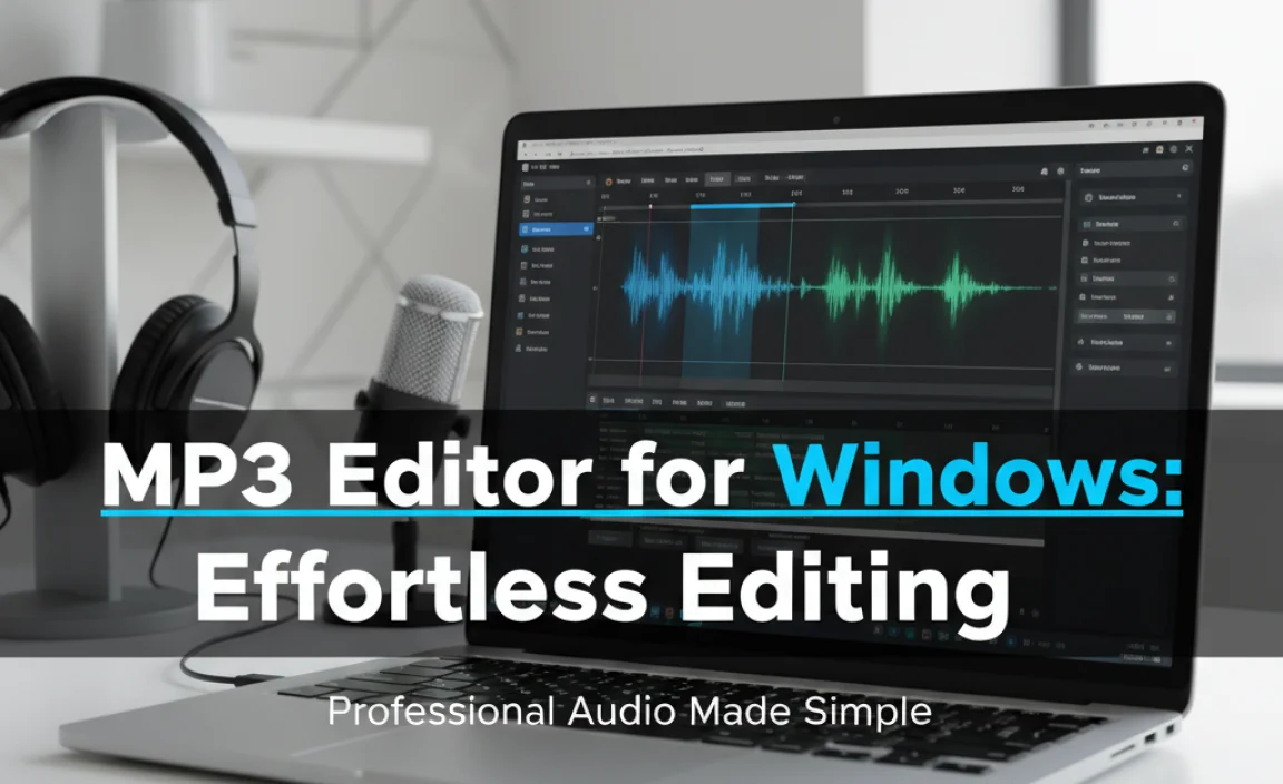 MP3 Editor for Windows: Effortless Editing