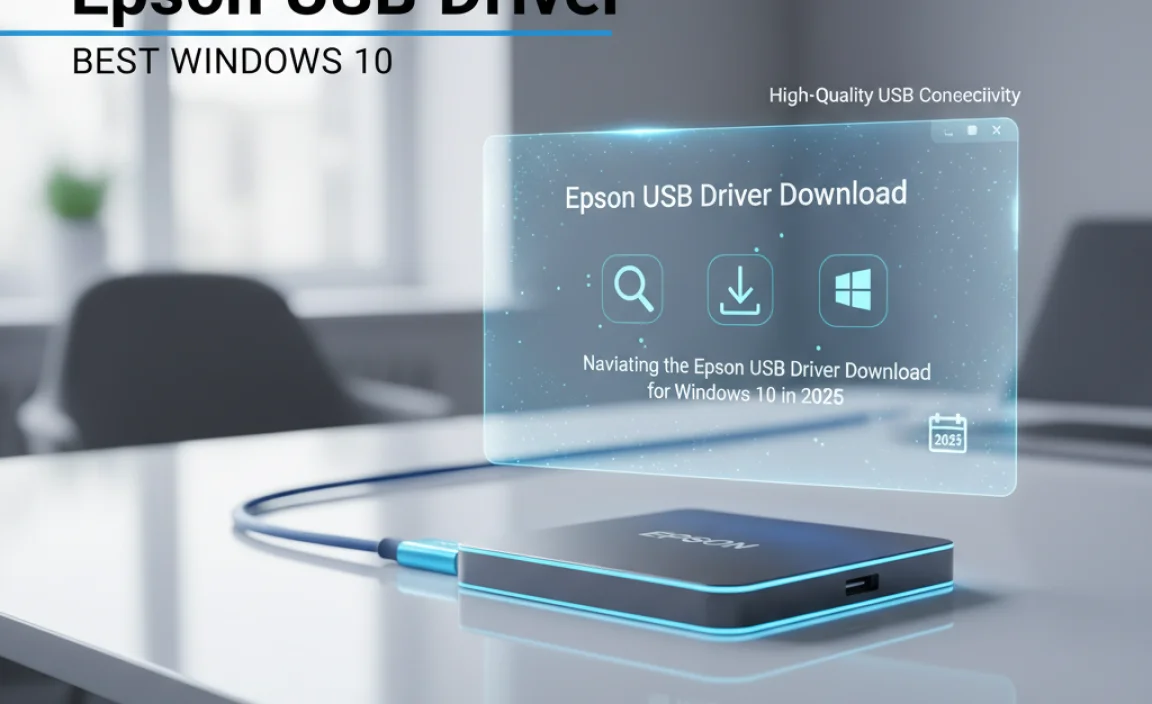 Navigating the Epson USB Driver Download for Windows 10 in 2025