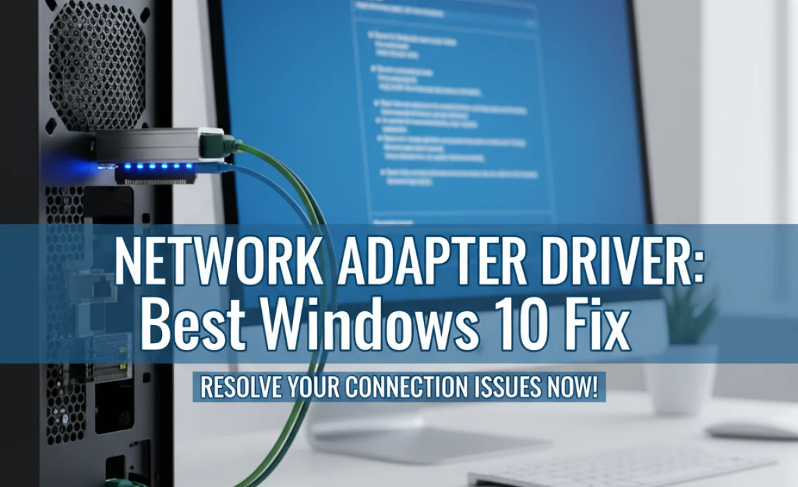 Network Adapter Driver: Best Windows 10 Fix