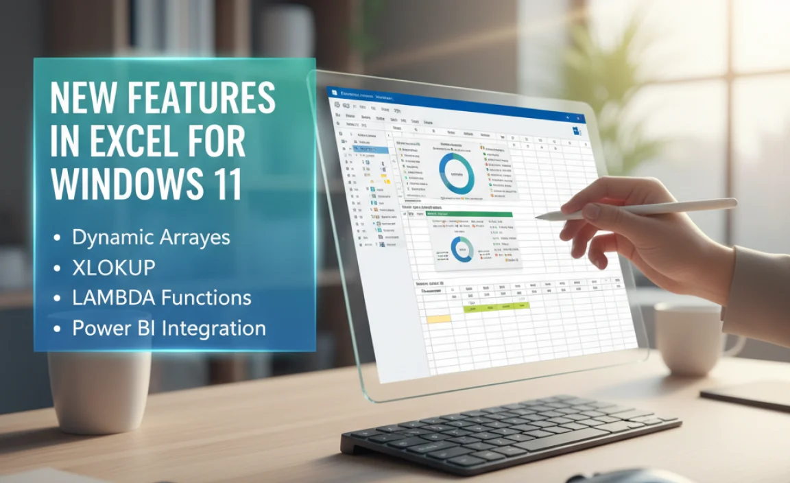 New Features in Excel for Windows 11