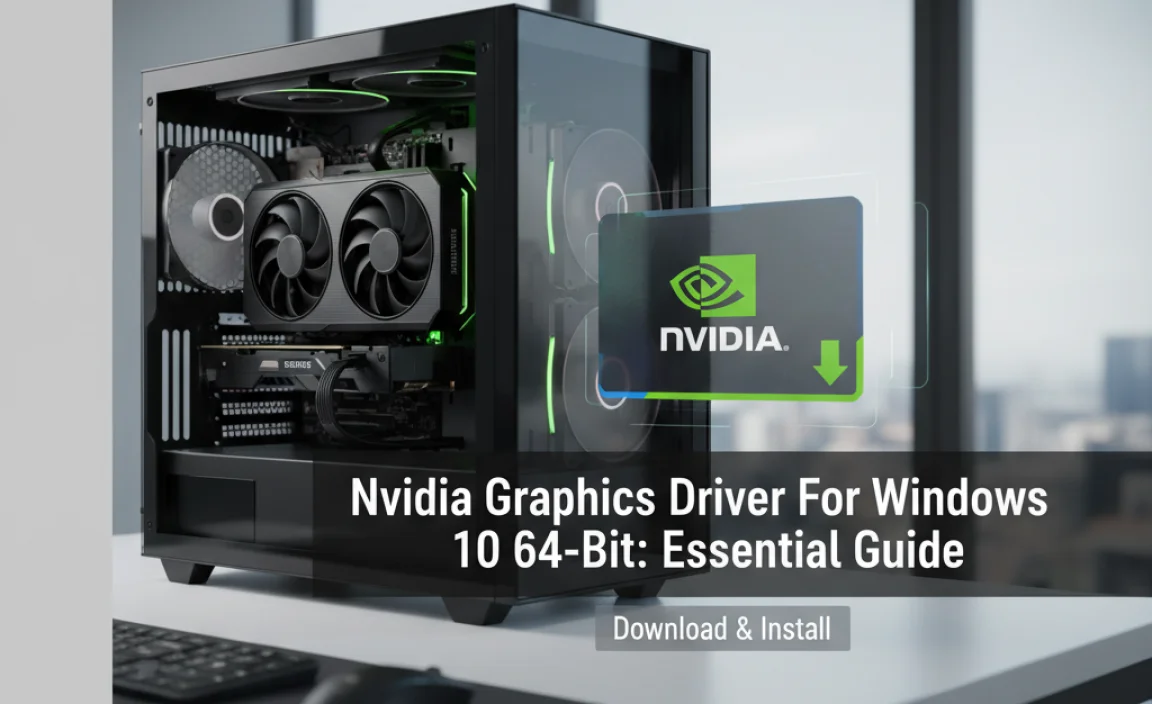 Nvidia Graphics Driver For Windows 10 64-Bit: Essential Guide