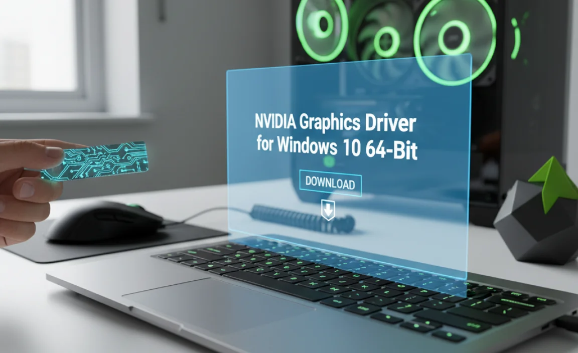 NVIDIA Graphics Driver for Windows 10 64-Bit