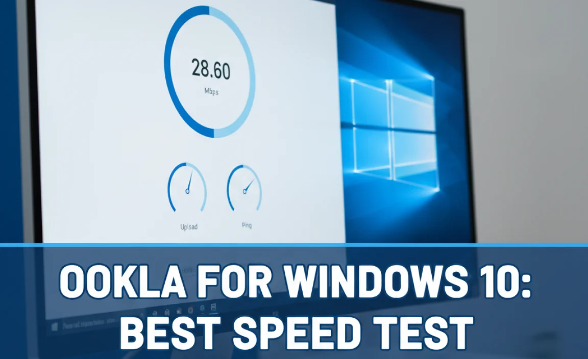 Ookla for Windows 10: Best Speed Test
