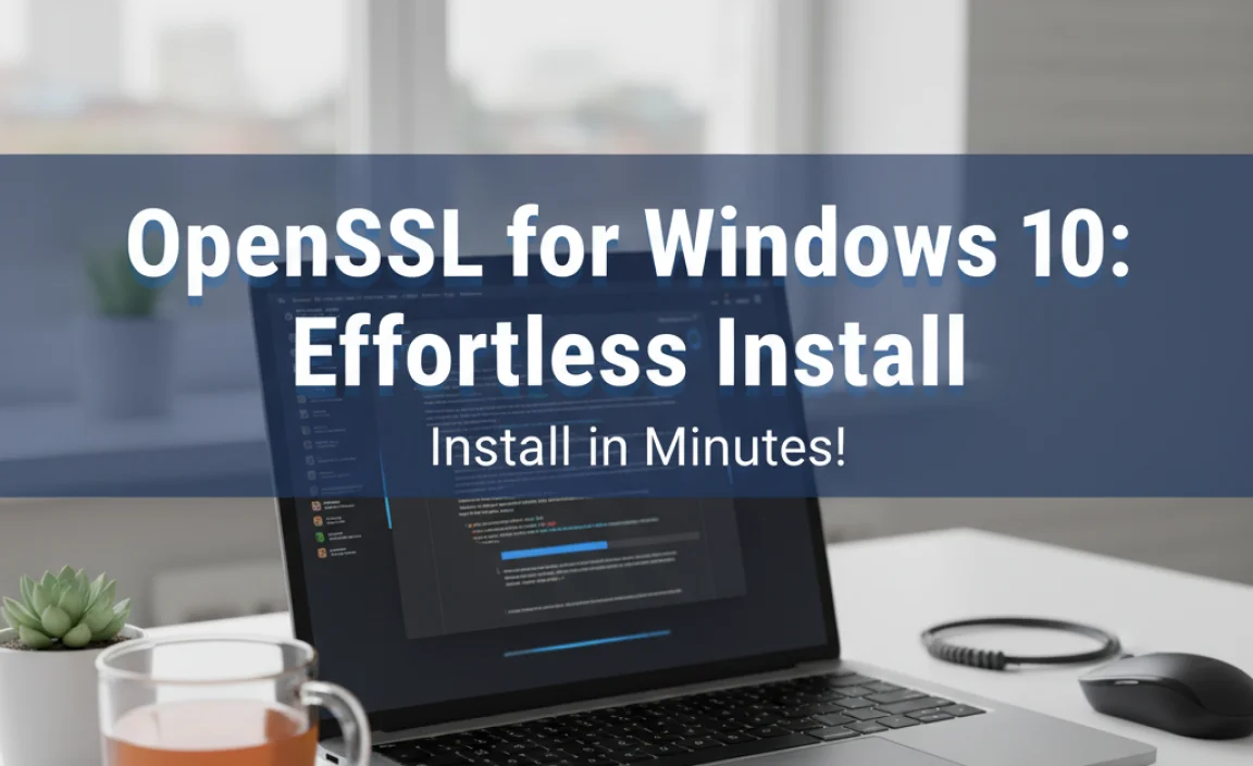 OpenSSL for Windows 10: Effortless Install
