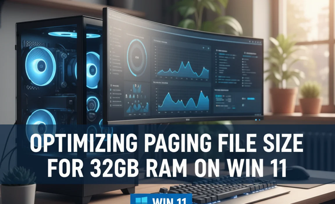 Optimizing Paging File Size For 32Gb Ram On Win 11