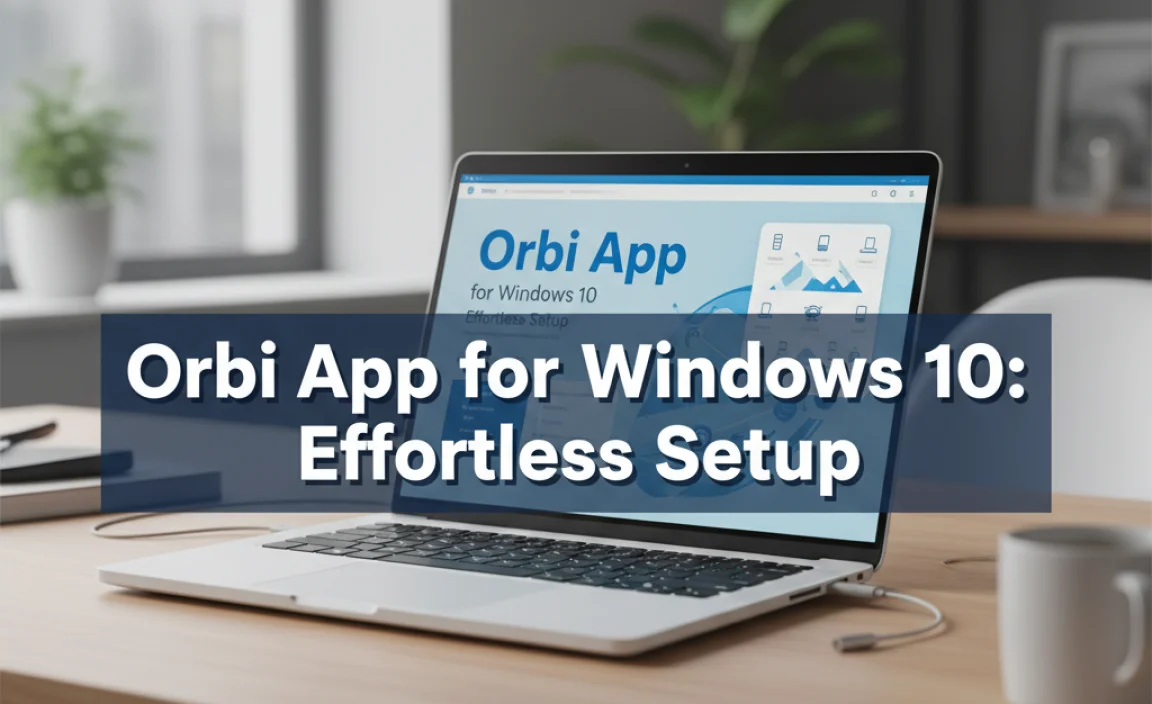 Orbi App for Windows 10: Effortless Setup
