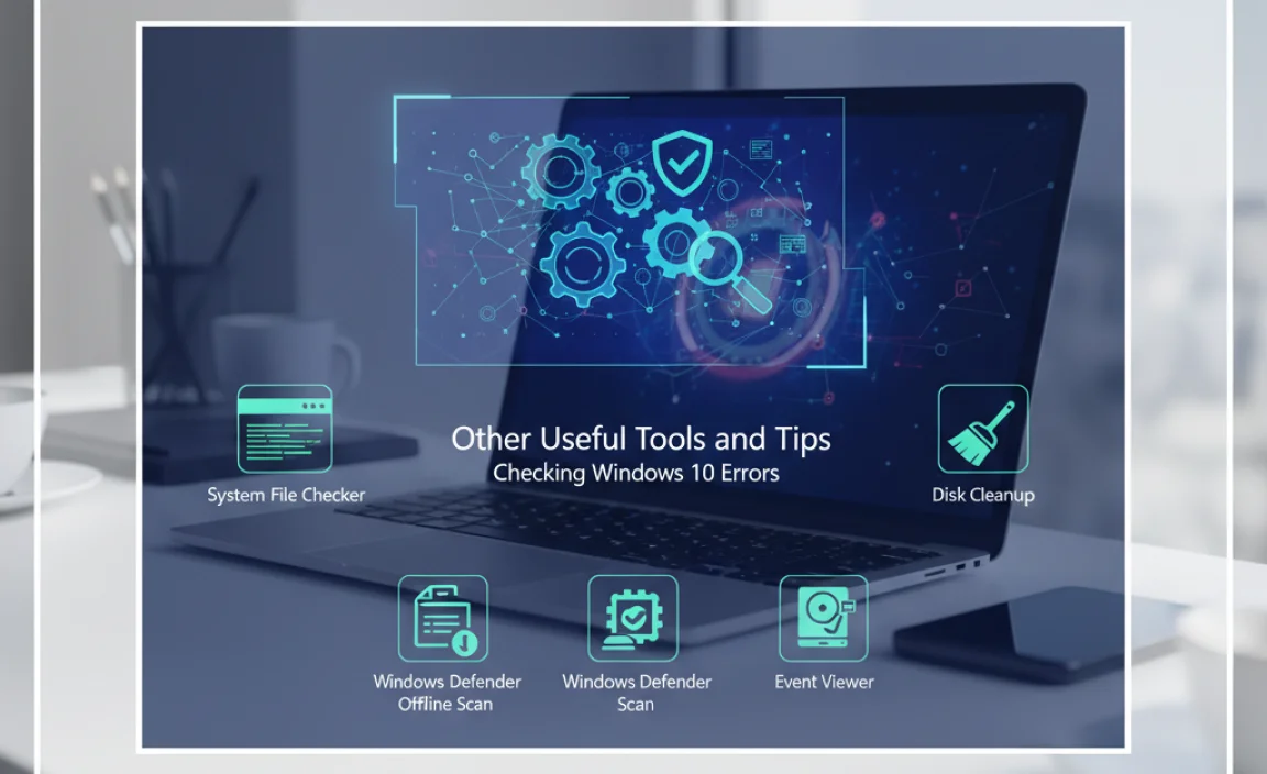 Other Useful Tools and Tips for Checking Windows 10 Errors