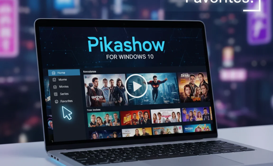 Pikashow for Windows 10: A Fun Streaming Experience