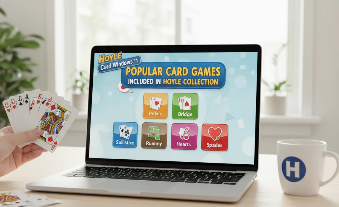 Popular Card Games Included in Hoyle Collection