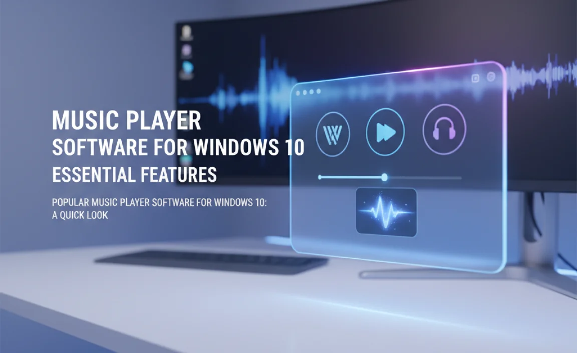 Popular Music Player Software for Windows 10: A Quick Look