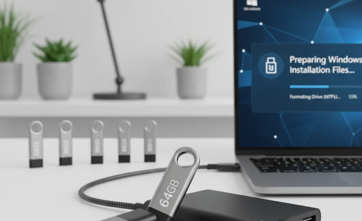 Preparing a USB Drive for Windows 11 Installation