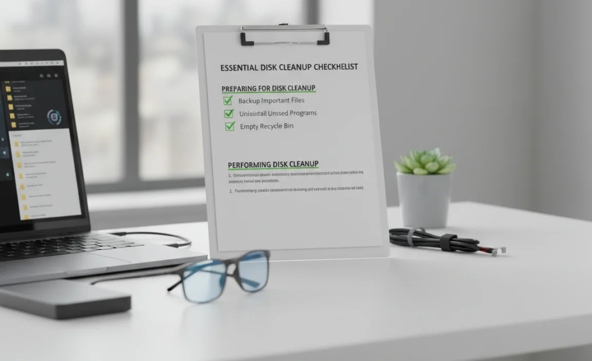 Preparing for Disk Cleanup